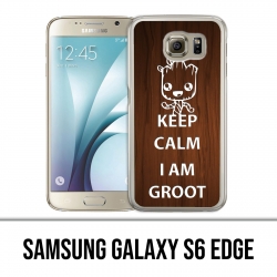 Custodia per Samsung Galaxy S6 Edge - Mantieni la calma