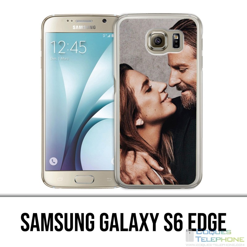 Coque Samsung Galaxy S6 EDGE - Lady Gaga Bradley Cooper Star Is Born
