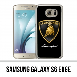 Custodia per Samsung Galaxy S6 Edge - Logo Lamborghini