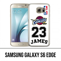 Samsung Galaxy S6 Edge Hülle - Lebron James White