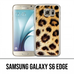 Samsung Galaxy S6 Edge Hülle - Leopard