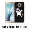 Coque Samsung Galaxy S6 EDGE - Licorne Dab