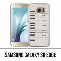 Samsung Galaxy S6 Edge Hülle - Light Guide Home