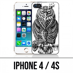 IPhone 4 / 4S Hülle - Owl Azteque