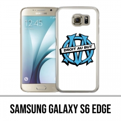 Coque Samsung Galaxy S6 EDGE - Logo Om Marseille Droit Au But