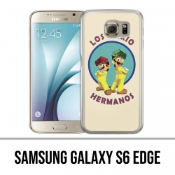 Coque Samsung Galaxy S6 EDGE - Los Mario Hermanos