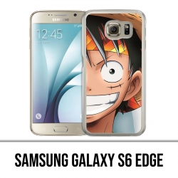 Coque Samsung Galaxy S6 EDGE - Luffy One Piece