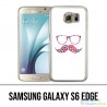 Samsung Galaxy S6 edge case - Mustache glasses