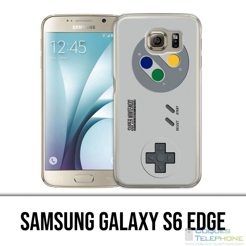 Coque Samsung Galaxy S6 EDGE - Manette Nintendo Snes