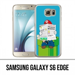 Samsung Galaxy S6 Edge Hülle - Mario Humor