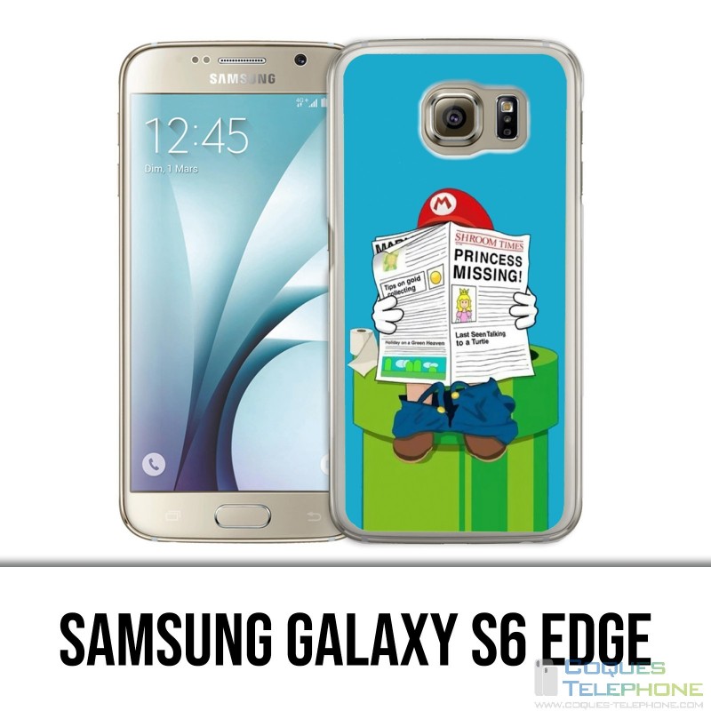 Samsung Galaxy S6 edge case - Mario Humor