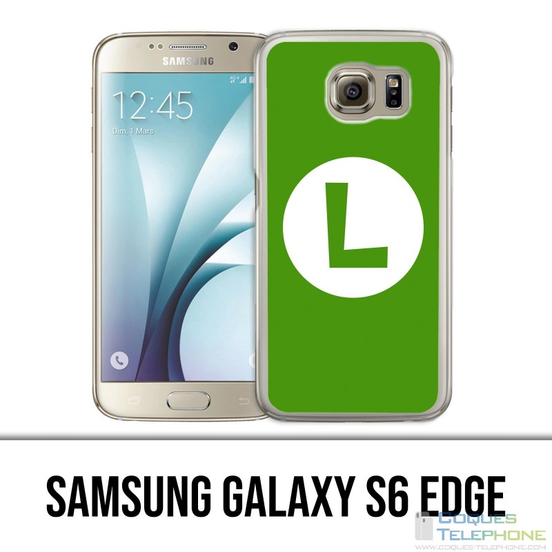 Samsung Galaxy S6 edge case - Mario Logo Luigi
