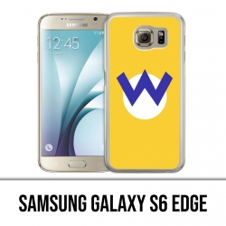 Carcasa Samsung Galaxy S6 Edge - Logotipo de Mario Wario