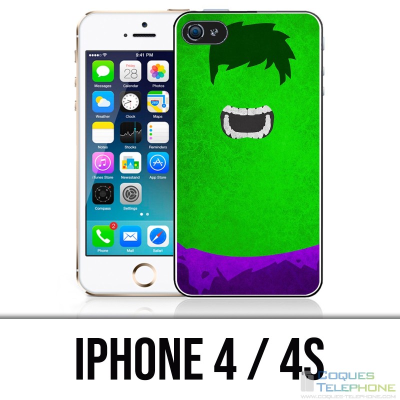 Funda iPhone 4 / 4S - Hulk Art Design