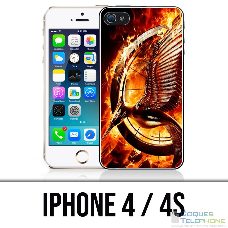 Coque iPhone 4 / 4S - Hunger Games