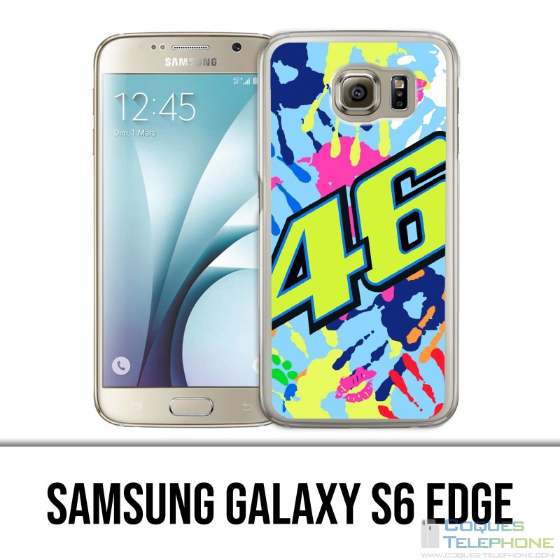 Carcasa Samsung Galaxy S6 Edge - Motogp Rossi Misano