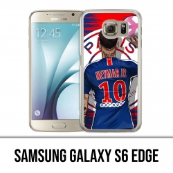 Coque Samsung Galaxy S6 EDGE - Neymar Psg