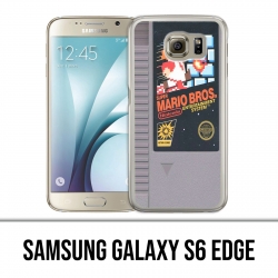 Custodia per Samsung Galaxy S6 Edge - Cartuccia Mario Bros Nintendo Nes
