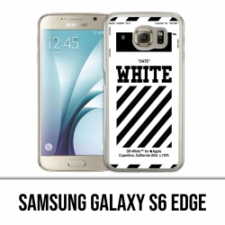 Coque Samsung Galaxy S6 EDGE - Off White Blanc