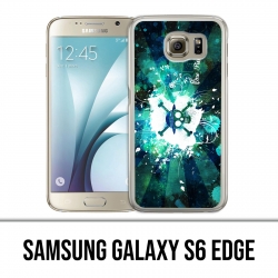 Samsung Galaxy S6 Edge Hülle - One Piece Neon Green