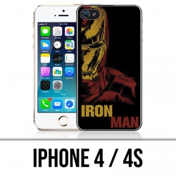 Coque iPhone 4 / 4S - Iron Man Comics