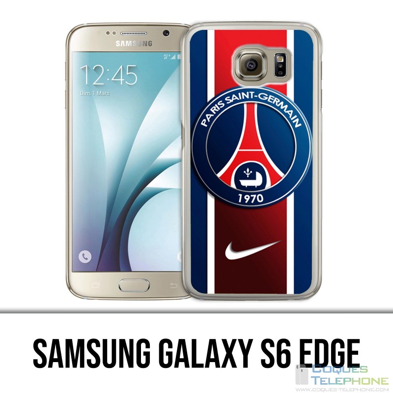 Custodia per Samsung Galaxy S6 Edge - Paris Saint Germain Psg Nike