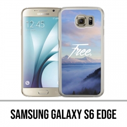 Samsung Galaxy S6 Edge Hülle - Berglandschaft Gratis