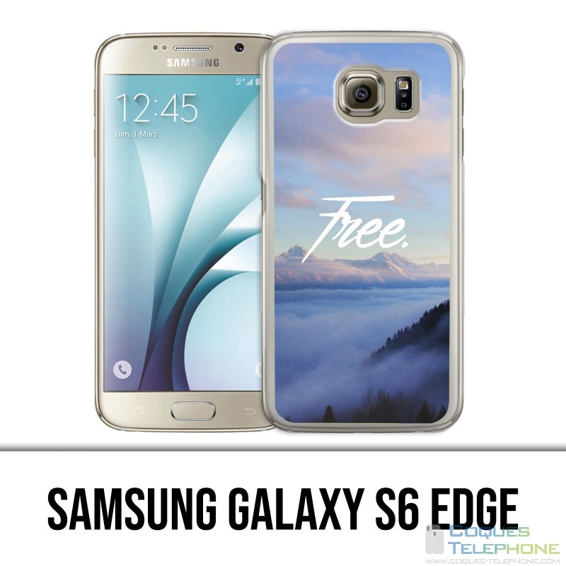 Custodia per Samsung Galaxy S6 Edge - Mountain Landscape Free