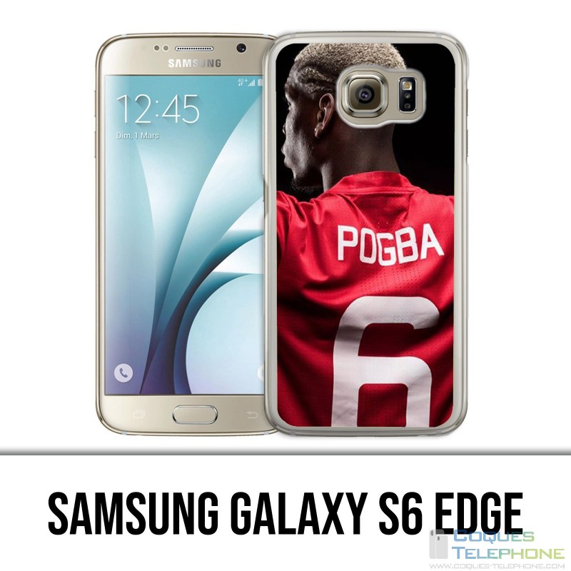 Custodia per Samsung Galaxy S6 Edge - Pogba Manchester