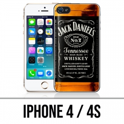 Coque iPhone 4 / 4S - Jack Daniels Bouteille