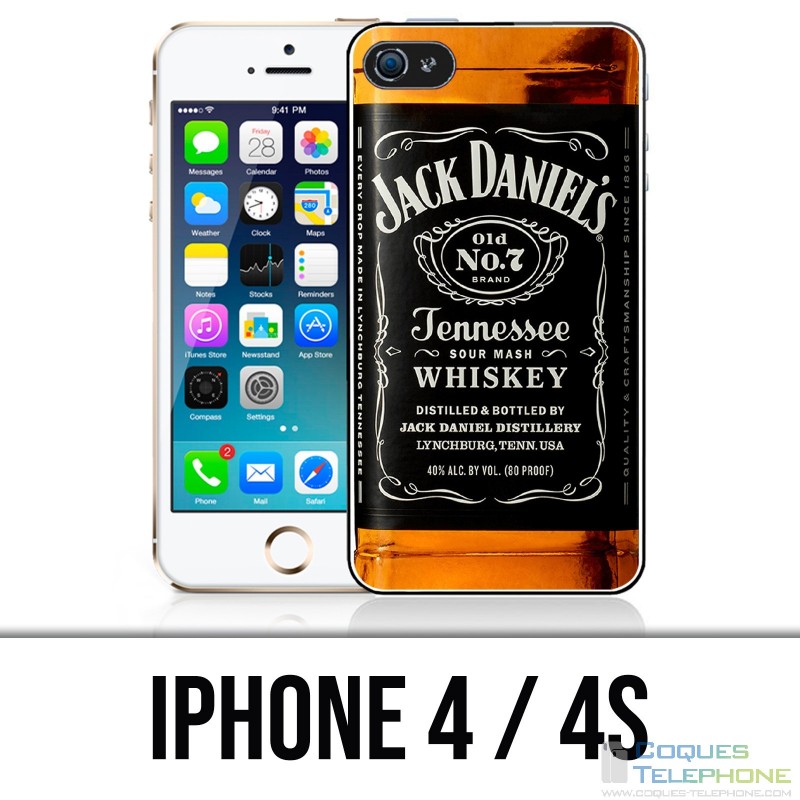 IPhone 4 / 4S Case - Jack Daniels Bottle