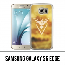 Custodia Edge Samsung Galaxy S6 - Pokémon Go Team gialla