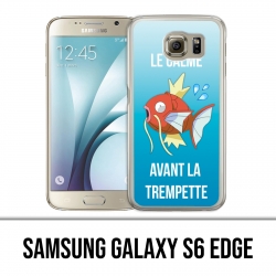 Coque Samsung Galaxy S6 EDGE - Pokémon Le Calme Avant La Trempette Magicarpe
