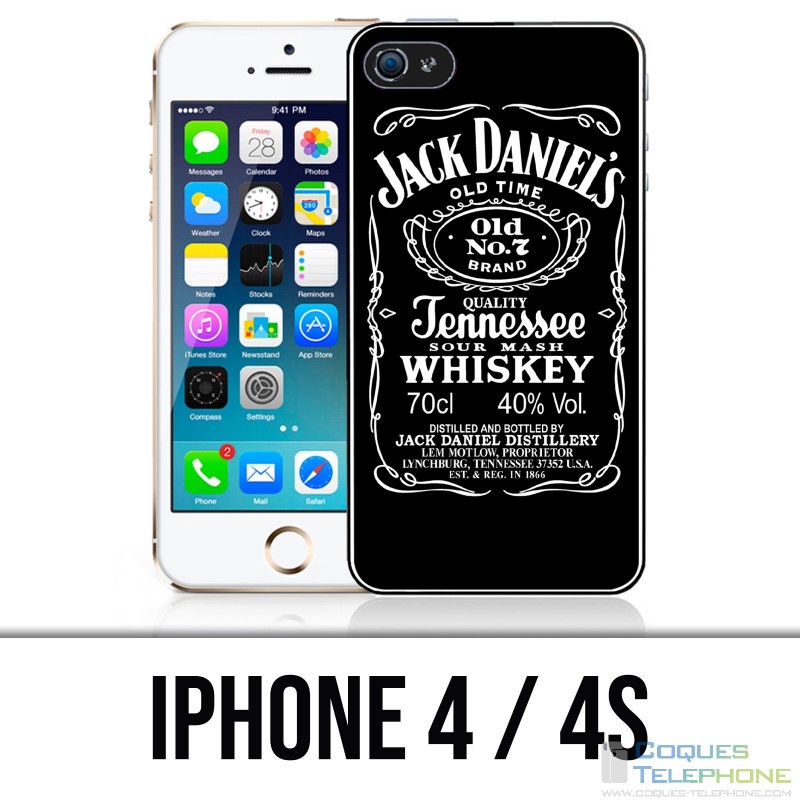 Coque iPhone 4 / 4S - Jack Daniels Logo