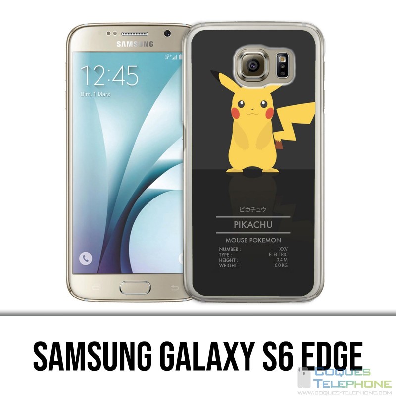 Samsung Galaxy S6 Edge Case - Pokémon Pikachu