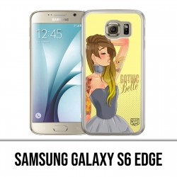 Coque Samsung Galaxy S6 EDGE - Princesse Belle Gothique