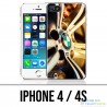 Coque iPhone 4 / 4S - Jante Bmw Chrome