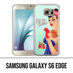 Samsung Galaxy S6 Edge Hülle - Princess Disney Schneewittchen Pinup