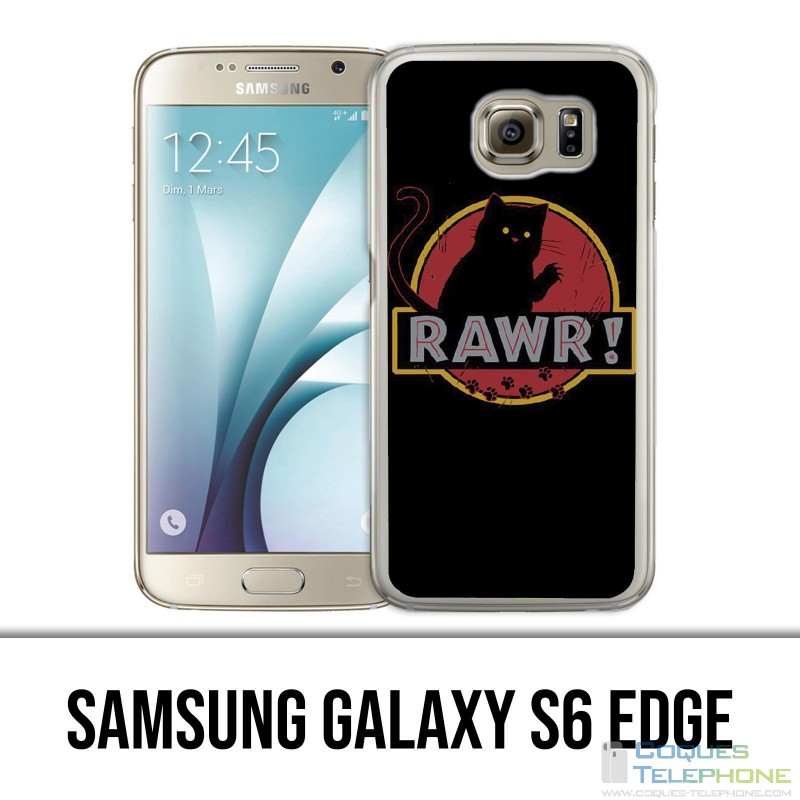 Samsung Galaxy S6 Edge Case - Rawr Jurassic Park