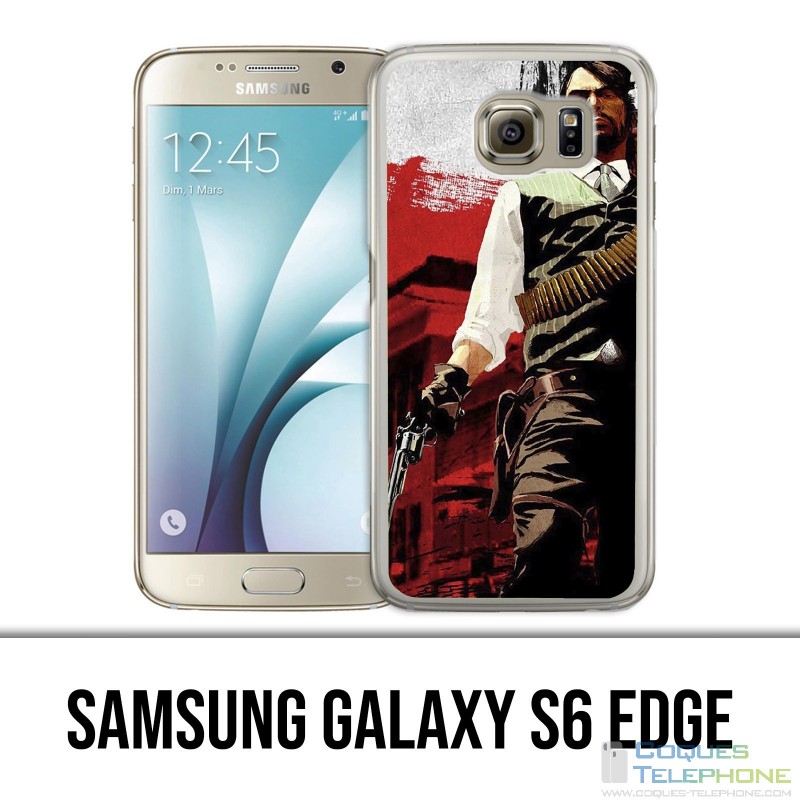 Carcasa Samsung Galaxy S6 Edge - Red Dead Redemption Sun