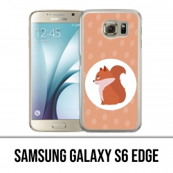 Coque Samsung Galaxy S6 EDGE - Renard Roux