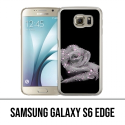 Custodia edge Samsung Galaxy S6 - Gocce rosa