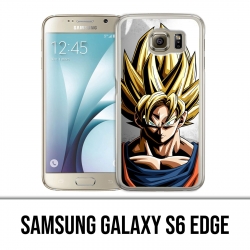 Samsung Galaxy S6 Edge Case - Sangoku Wall Dragon Ball Super