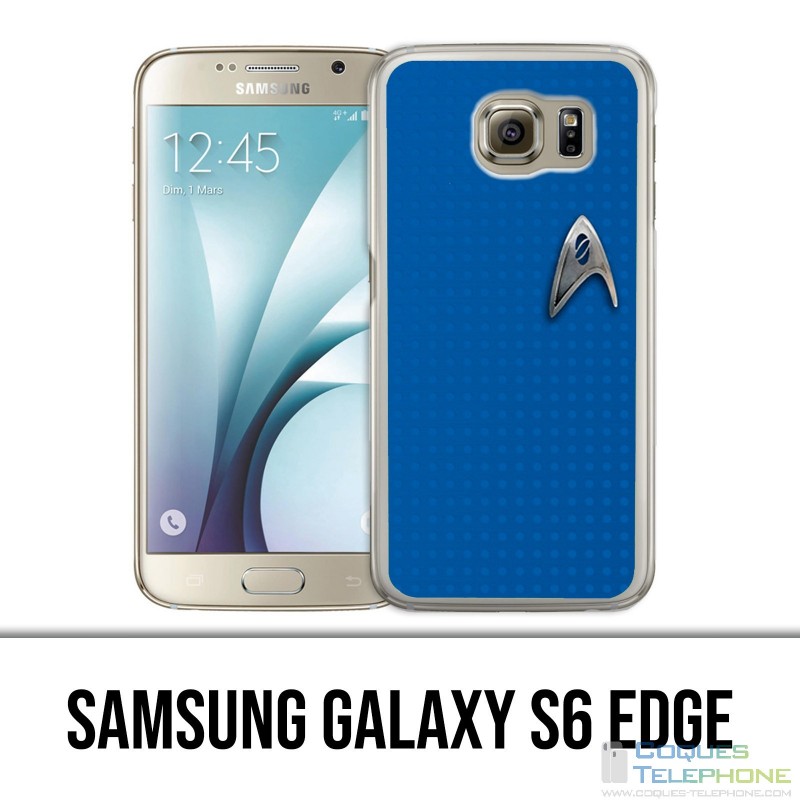 Carcasa para Samsung Galaxy S6 Edge - Azul Star Trek