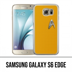 Coque Samsung Galaxy S6 EDGE - Star Trek Jaune