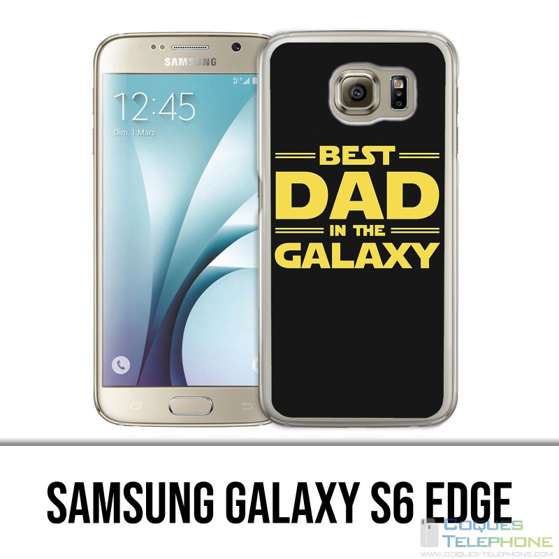 Custodia per Samsung Galaxy S6 Edge - Star Wars: il miglior papà della galassia