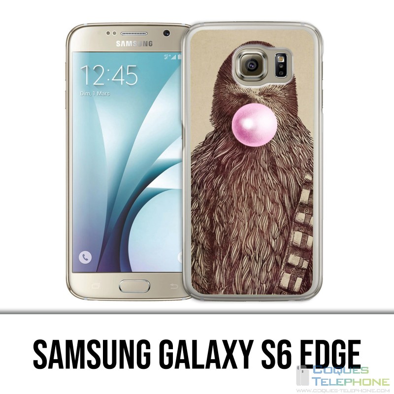 Funda Samsung Galaxy S6 Edge - Goma de mascar Star Wars Chewbacca