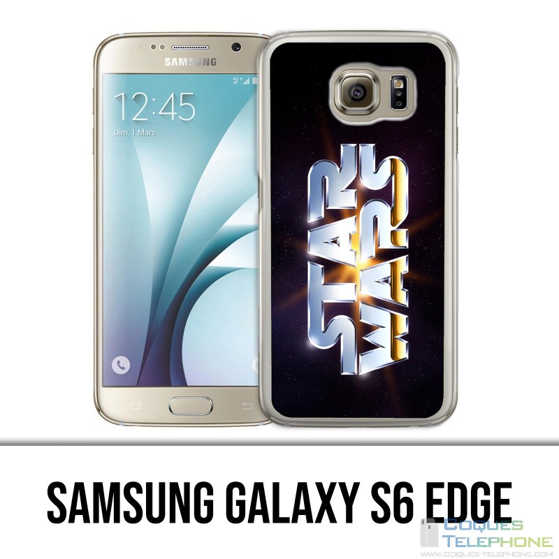 Custodia per Samsung Galaxy S6 Edge - Logo classico di Star Wars