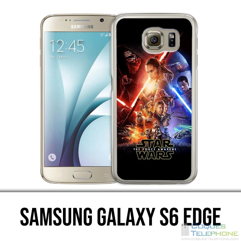 Coque Samsung Galaxy S6 EDGE - Star Wars Retour De La Force
