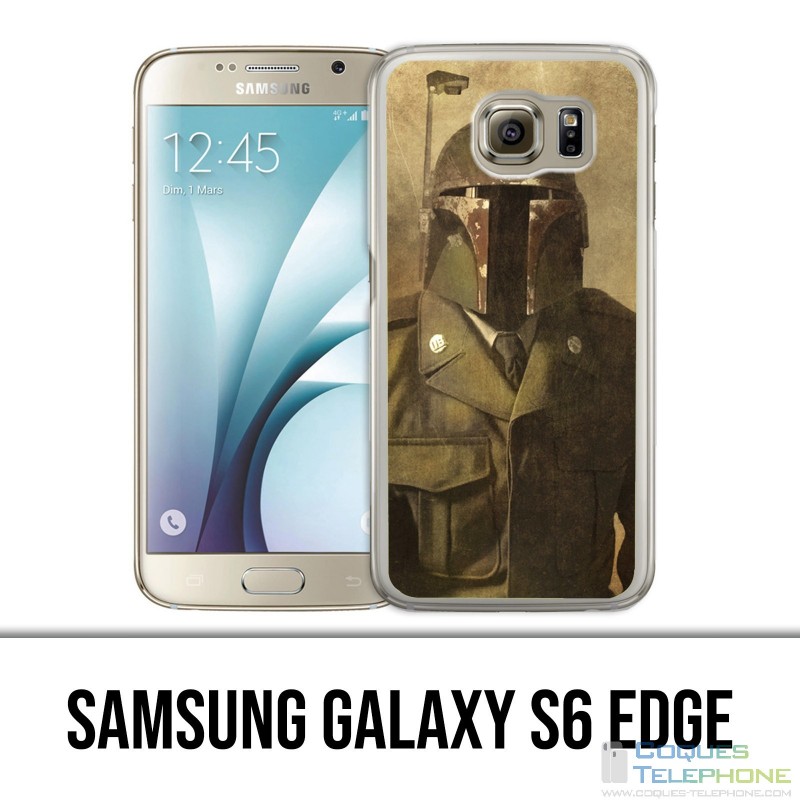 Samsung Galaxy S6 Edge Case - Vintage Star Wars Boba Fett